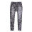 Calça legging feminina imitando jeans com bolsos 2