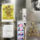 Refrigerator Magnets Pink Love Heart Set 12 pcs 6