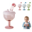Leak-Proof Straw Cup with Clear Measurements Goblet Shape 2 1