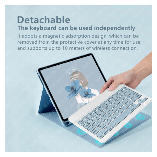 Θήκη iPad Air3rd/Pro 10,5 ιντσών με πληκτρολόγιο και ποντίκι 1