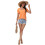 Top estivo da donna con scollo quadrato e maniche corte 4