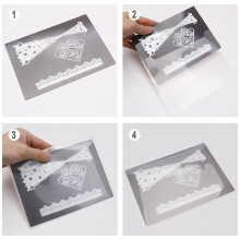 8 St Stämpel- och Formförvaringspåse och Magnetark - Formförvaringsset för Skärning, Scrapbooking, Förvaring Av Hantverksformar, Apelsin