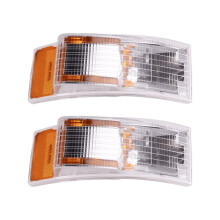 1Pair Truck Corner Lights Side  Lamp 3981668 3981667 for  FH/FM Truck Turn Signals Bulb Indicator Light