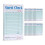 Lot de 20 Carnets de ChèQues D'InvitéS, Bloc-Notes de Serveur, Tampons de Câblage D'Accessoires Serveuse, Bloc-Notes de Commande de Fournitures de 1