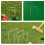White Iron Croquet Wickets Set 10-Piece 8