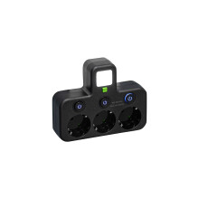 Älykäs tornimainen jatkojohto USB-porteilla ja yksittäisillä porteilla
