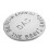 Golfbalmarker van sterling zilver, gepersonaliseerd, 1 stuk 2
