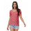 Top estivo da donna con scollo quadrato e maniche corte 5