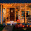 Maisíocht Ratán Duilleog Maple le 10  3D LED 1