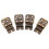 Cerniere per mobili in bronzo antico 38x21mm 4 pezzi 1