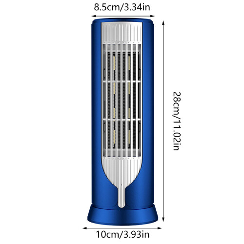 Petit radiateur électrique de table 220 V, norme européenne 2