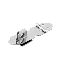 Drawer Door Safety Padlock Latch Stainless Steel 4 pcs