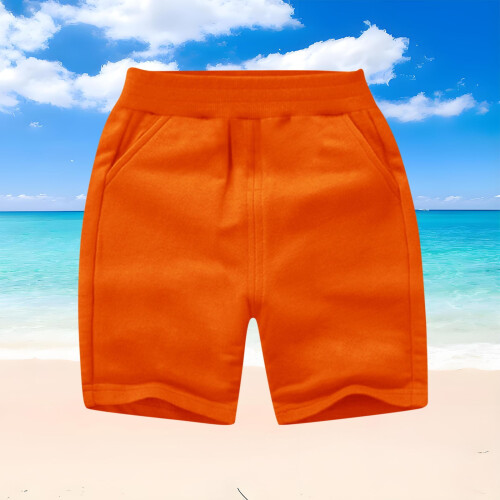 Barn Sommarshorts Casual Atletisk Blomknoppsdesign 1