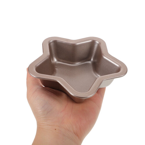 Stervormige antiaanbak bakvorm van 10 cm 1
