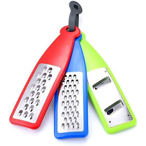 Râpe de cuisine en acier inoxydable, ensemble de 3 pièces 2