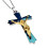 Colar vintage com pingente de cruz de Jesus 3