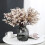 Fiori artificiali di Gypsophila in seta, beige e marrone, 12 pezzi 3