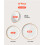 Ceramic Dinnerware Set White 12-Piece for 4 7