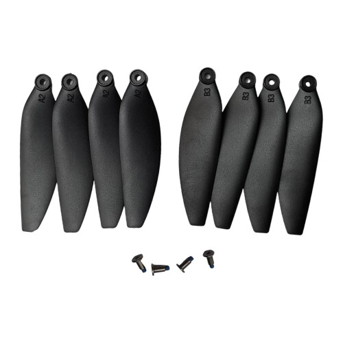 Conjunto de Hélices de Reposição para Drone de 2,28 Polegadas (8 Peças) - Preto 1