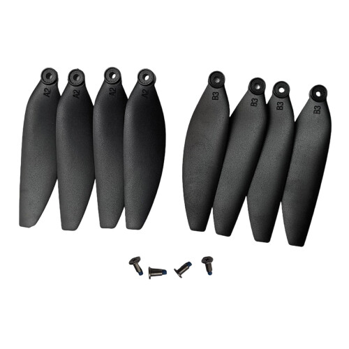 Conjunto de Hélices de Reposição para Drone de 2,28 Polegadas (8 Peças) - Preto 2