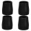 Commode Chair Anti-slip Foot Covers 4 Pcs 6
