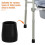 Commode Chair Anti-slip Foot Covers 4 Pcs 7