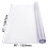 Protetor de mesa retangular em PVC, 42 x 60 polegadas, 2,0 mm 6