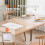 Protetor de mesa retangular em PVC, 42 x 60 polegadas, 2,0 mm 7