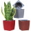 MOQIN plastplanter med dräneringshål 1-pack 4