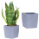 MOQIN plastplanter med dräneringshål 1-pack 2