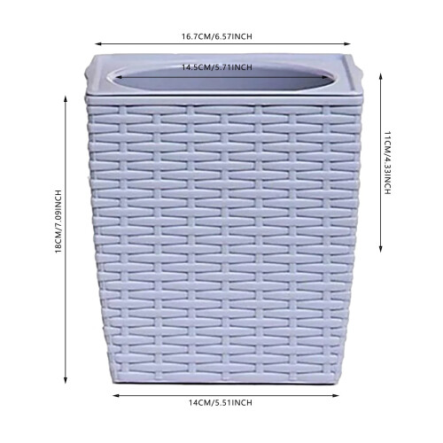 MOQIN plastplanter med dräneringshål 1-pack 2