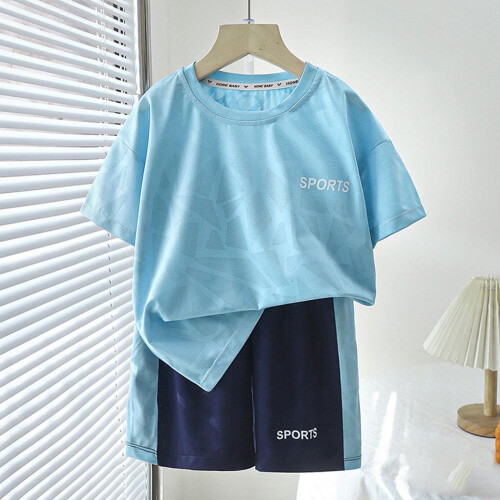 Légáteresztő hálós nyári kisfiú szett 1