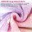 Couverture poney phosphorescente pour enfants de 3 à 10 ans, 50 x 60 cm 3