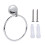 Anneau porte-serviettes mural en acier inoxydable 6