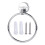 Anneau porte-serviettes mural en acier inoxydable 8