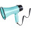 Portable megaphone 20W with voice/siren modes, volume 1