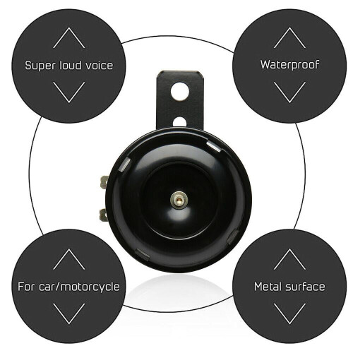 Κόρνα αέρα DC12V110dB1.5A για ηλεκτρικές μοτοσικλέτες 1