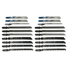 Tacar Lanna Jigsaw T-Shank 40 Píosa le haghaidh Adhmaid agus Miotail