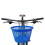 Cesta de bicicleta azul para meninos 6