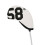 Waterdichte golf wedge headcovers (7 stuks) wit 8