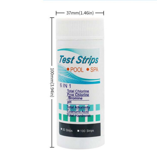 Pool and Spa Test Strips 6-in-1 Kit 50 Count 2