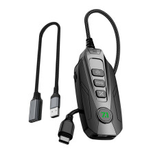 USB External Sound Card 7.1 Channel Black