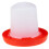 Kyllingevandingsspand i plastik, cylindrisk, 10,2x10,2in1 5