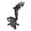Suporte preto para celular para retrovisor veicular 3