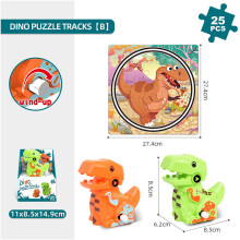 Autíčka s dinosaury pro batolata 2-6 let, poháněná třením