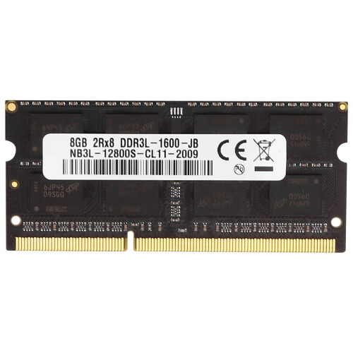 DDR3RAM8GB1600MHz1.35V204-pins SODIMM