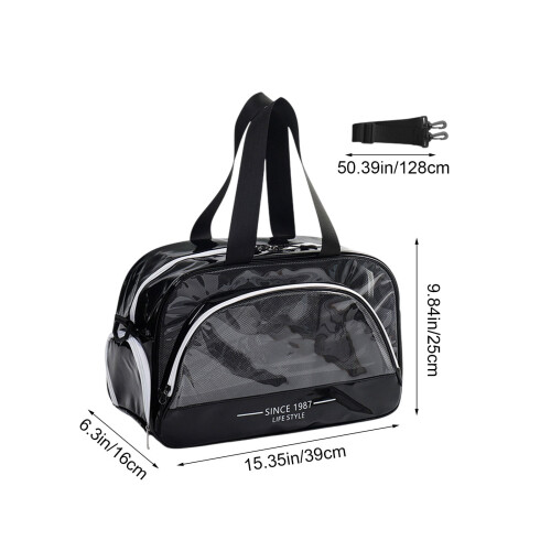 Elainilye waterproof swim bag wet/dry separation 1 large 2