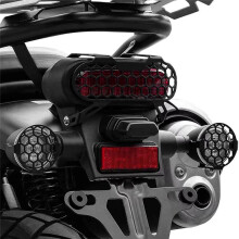 Capa de Proteção para Farol Auxiliar de LED para Motocicleta, Grade de Proteção para Farol Traseiro e Seta para CL500 2023-2025