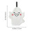 Halloween spook handdoek van zacht, sneldrogend polyester 2