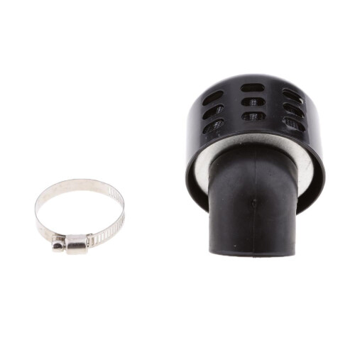 Luftfilter für Motorrad/ATV, waschbar, schwarz, 1-teilig 1